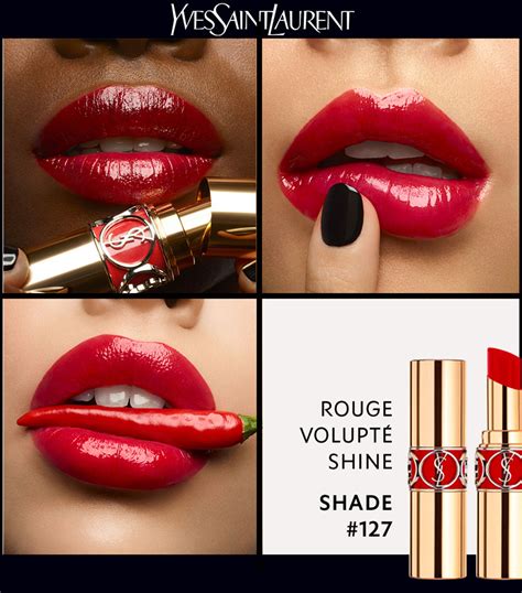 ysl rouge veloute shine 7|ysl volupte shine lipstick.